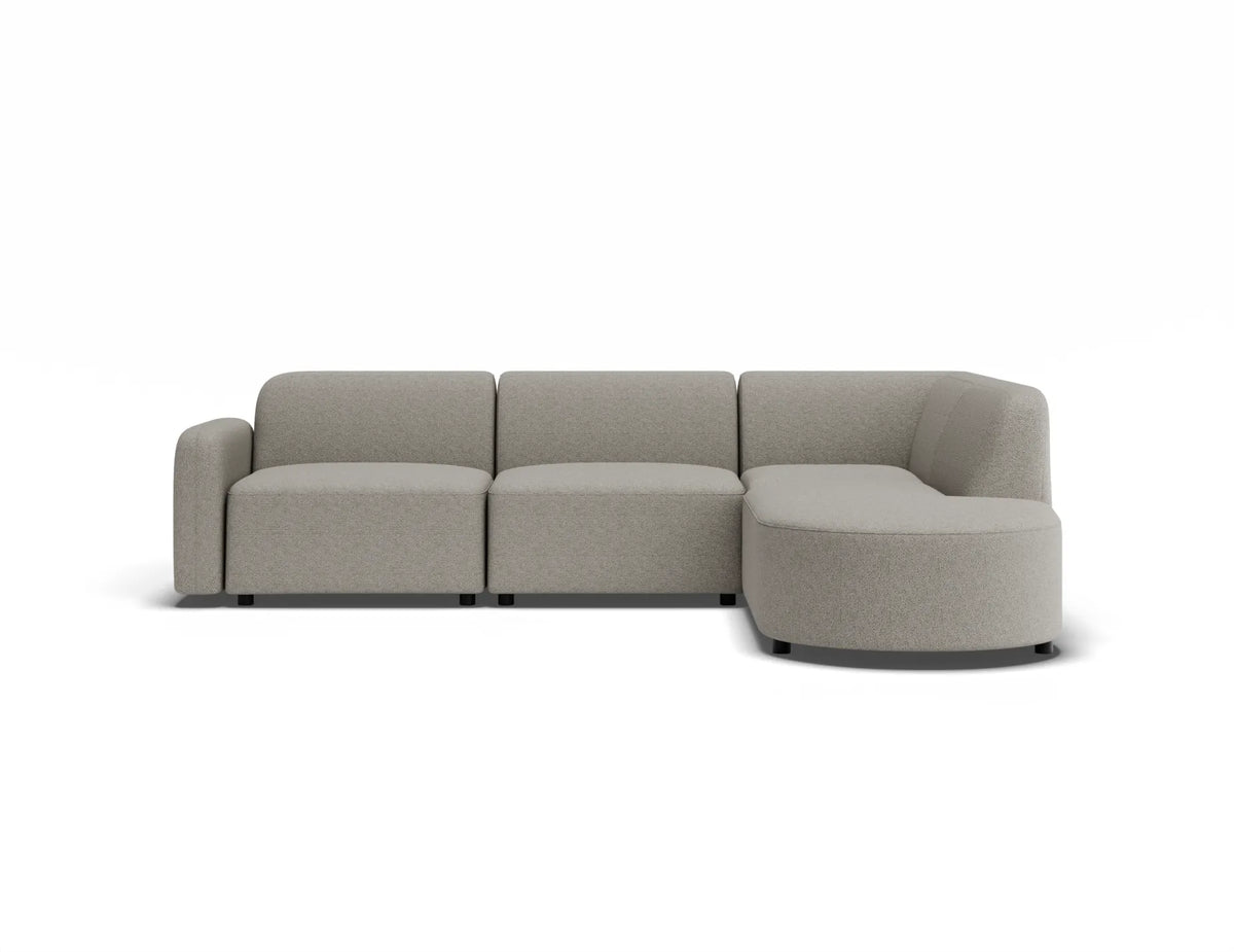 Atticus 268 x 168cm Curved Modular Sofa