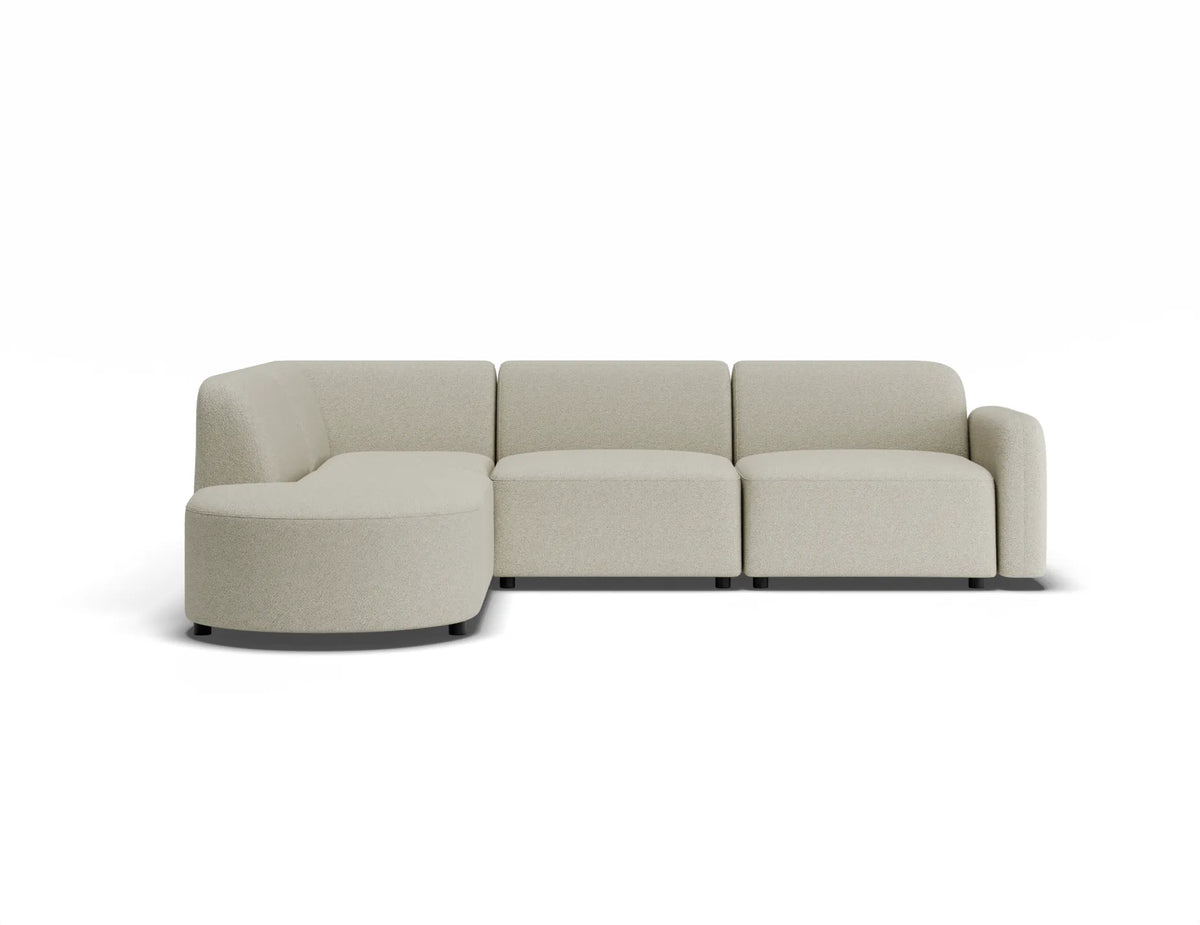 Atticus 268 x 168cm Curved Modular Sofa