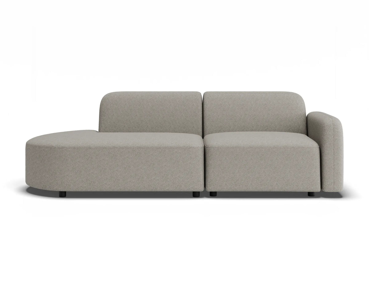 Atticus 240 x 87cm Curved Modular Sofa