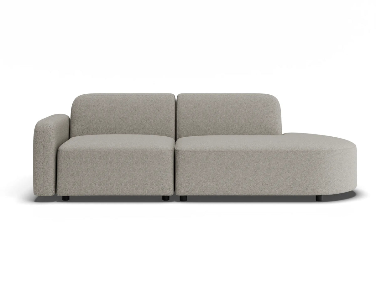 Atticus 240 x 87cm Curved Modular Sofa