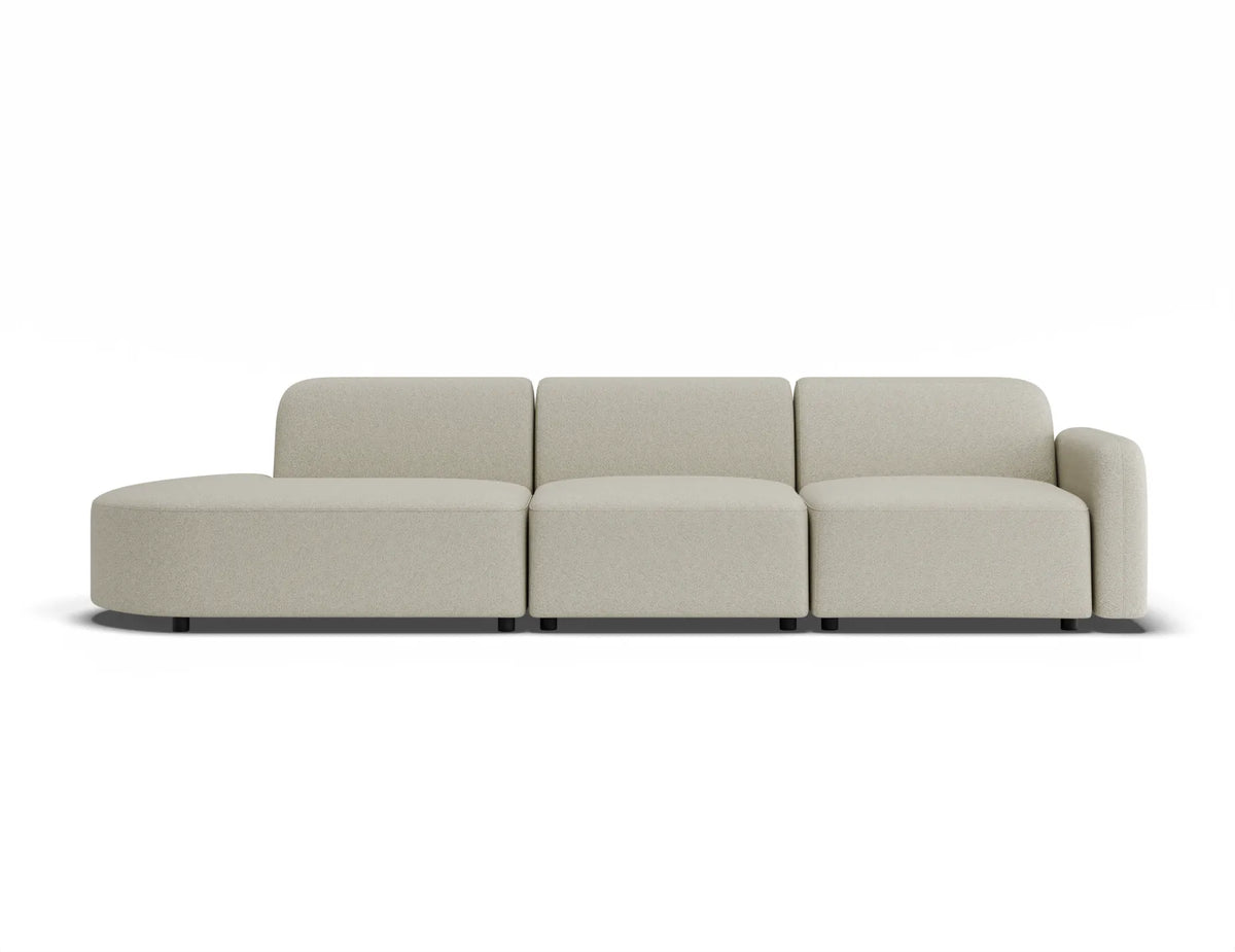 Atticus 326 x 87cm Curved Modular Sofa