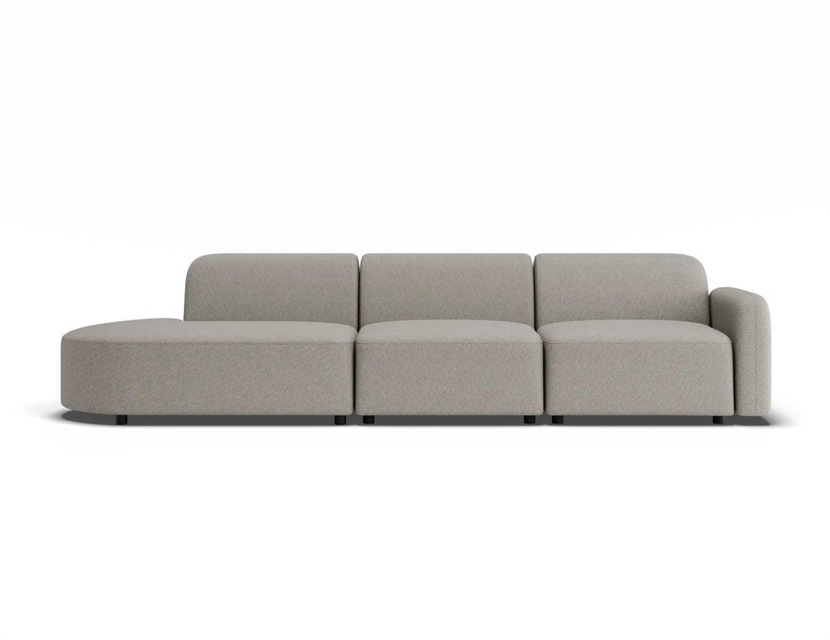 Atticus 326 x 87cm Curved Modular Sofa