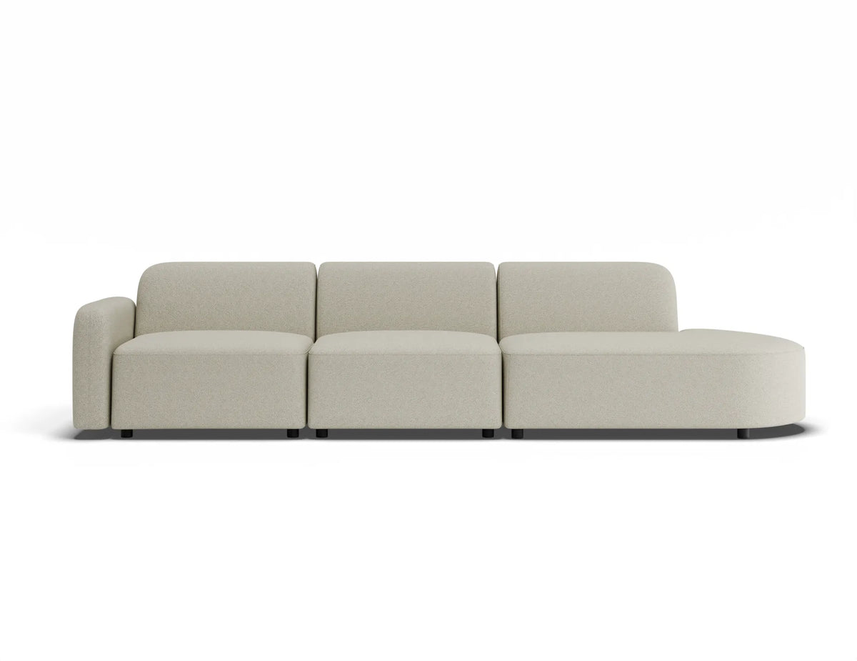 Atticus 326 x 87cm Curved Modular Sofa