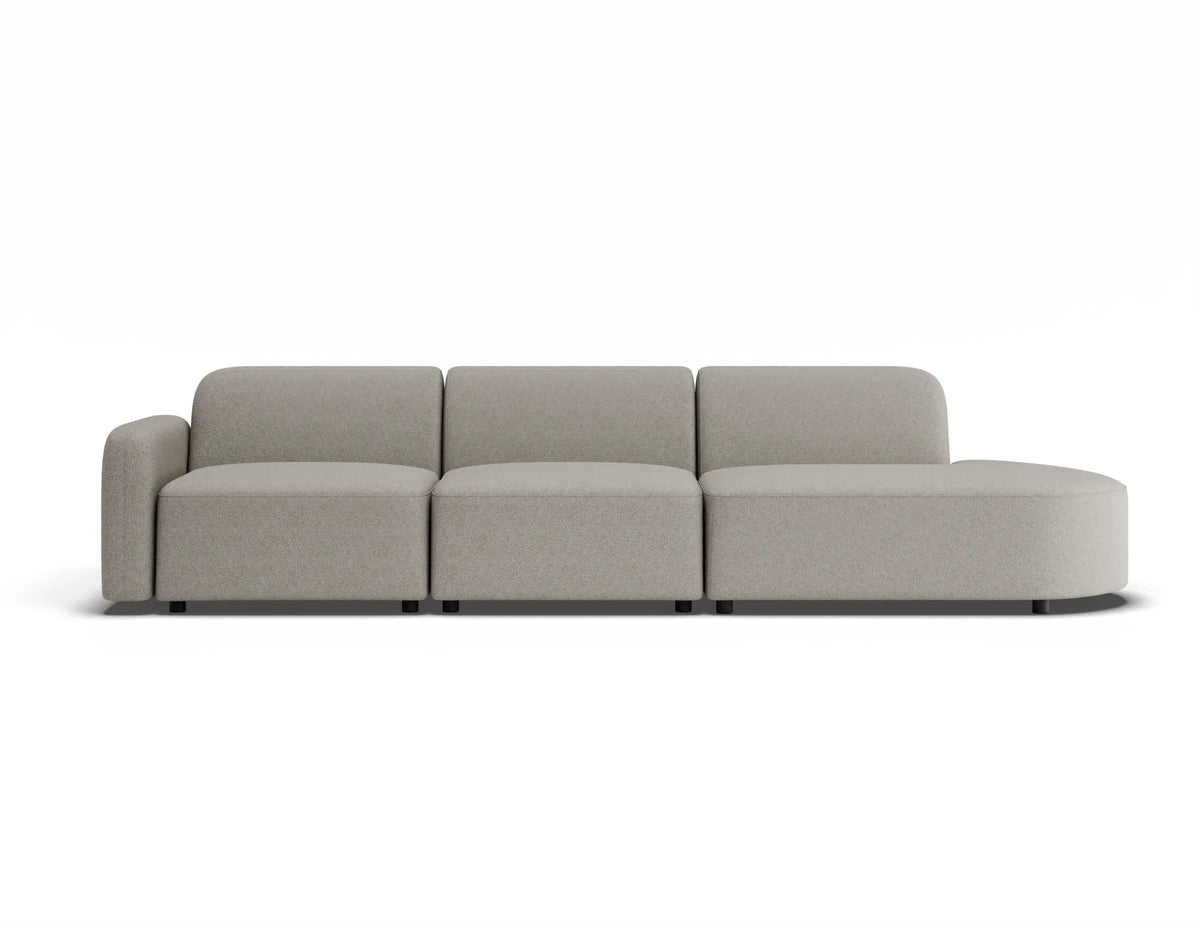 Atticus 326 x 87cm Curved Modular Sofa