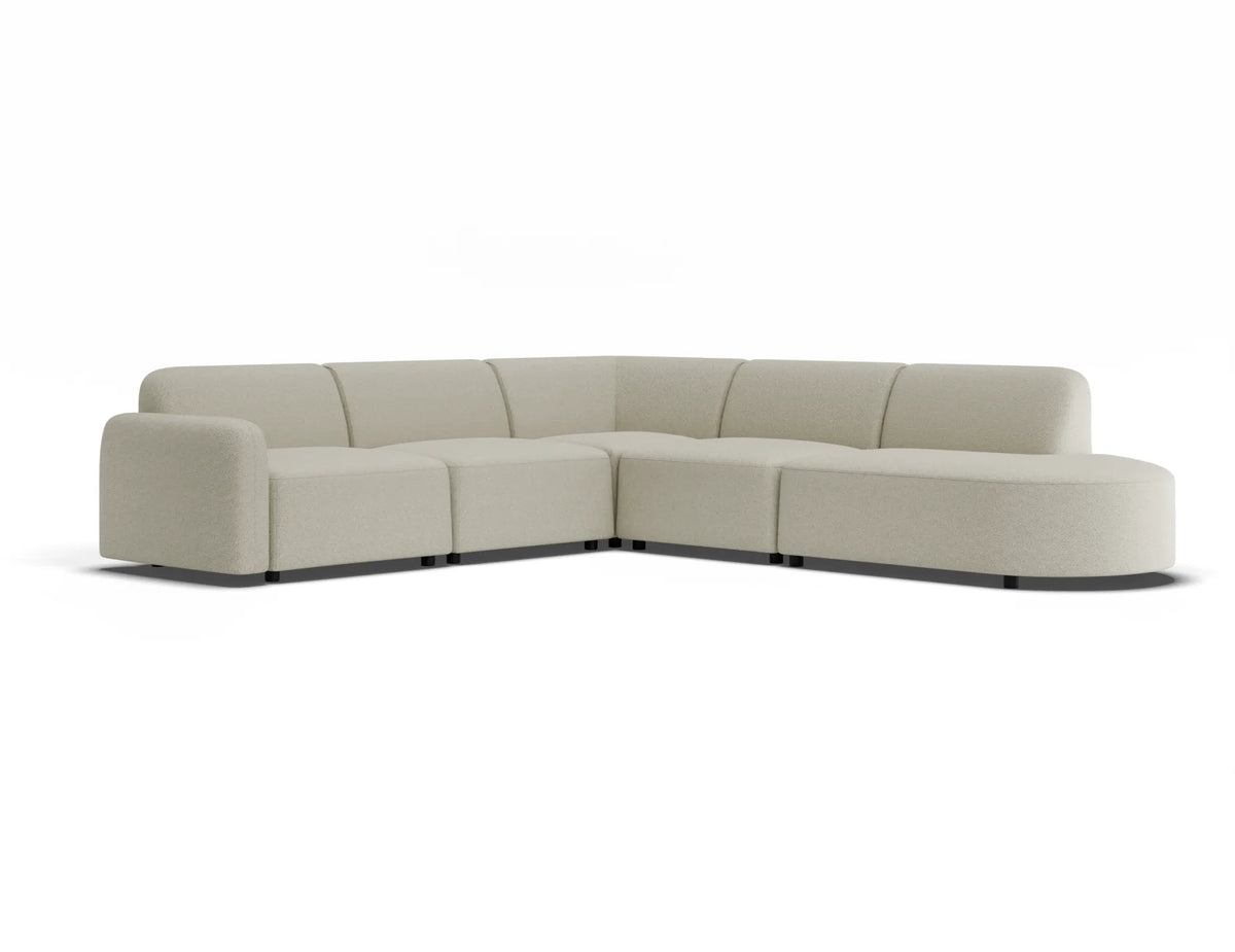 Atticus 268 x 255cm Curved Modular Sofa