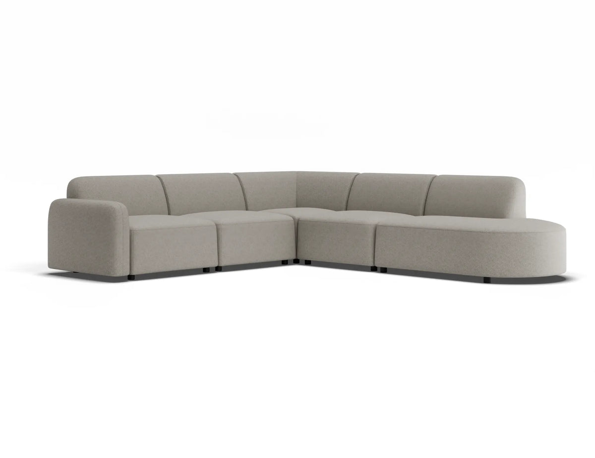 Atticus 268 x 255cm Curved Modular Sofa