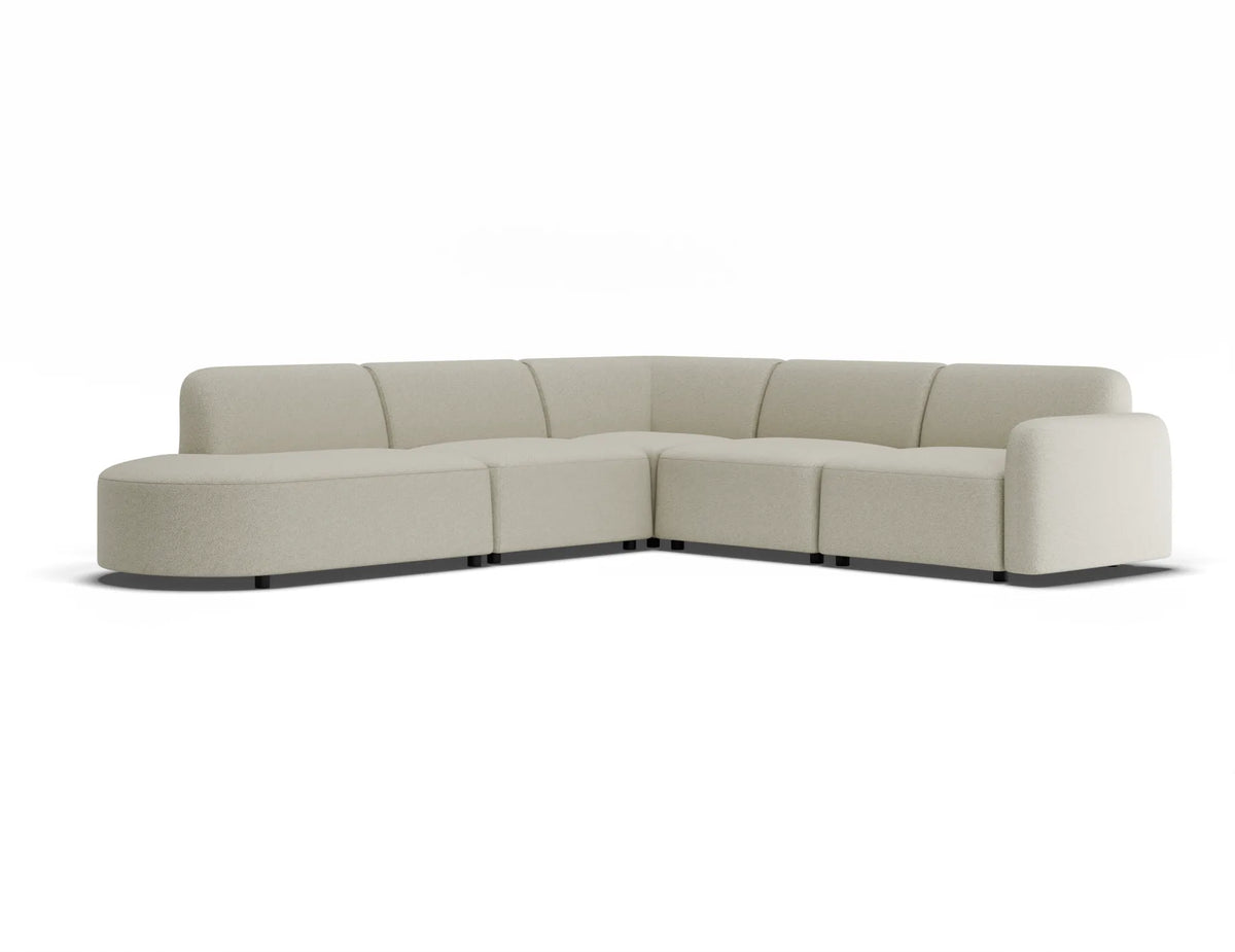 Atticus 268 x 255cm Curved Modular Sofa