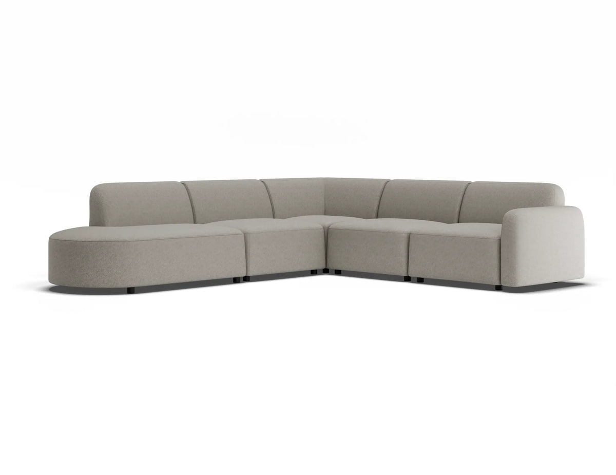 Atticus 268 x 255cm Curved Modular Sofa