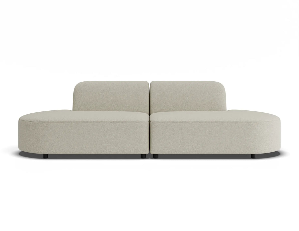 Atticus 180 x 86cm Curved Modular Sofa