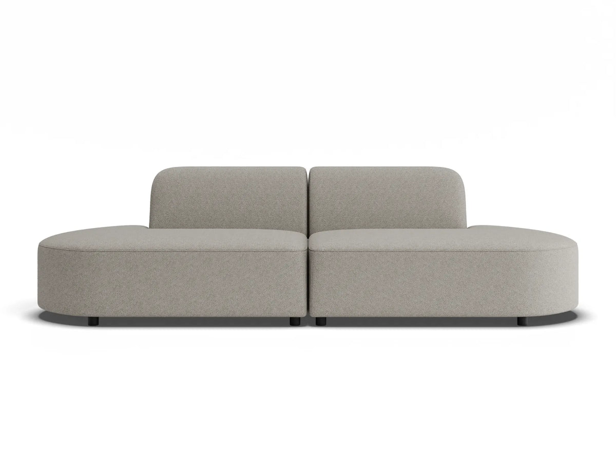 Atticus 180 x 86cm Curved Modular Sofa