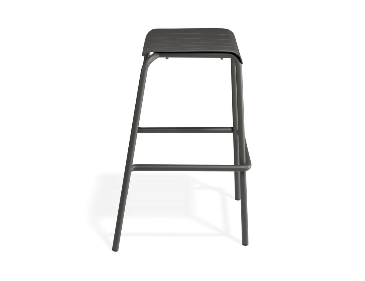 Roku Outdoor Backless Bar Stool