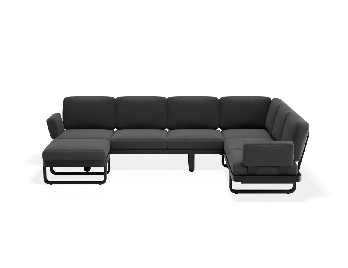 Delmar Config F Outdoor Modular Sofa