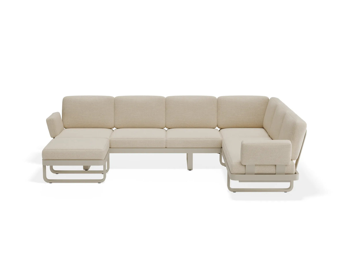 Delmar Config F Outdoor Modular Sofa