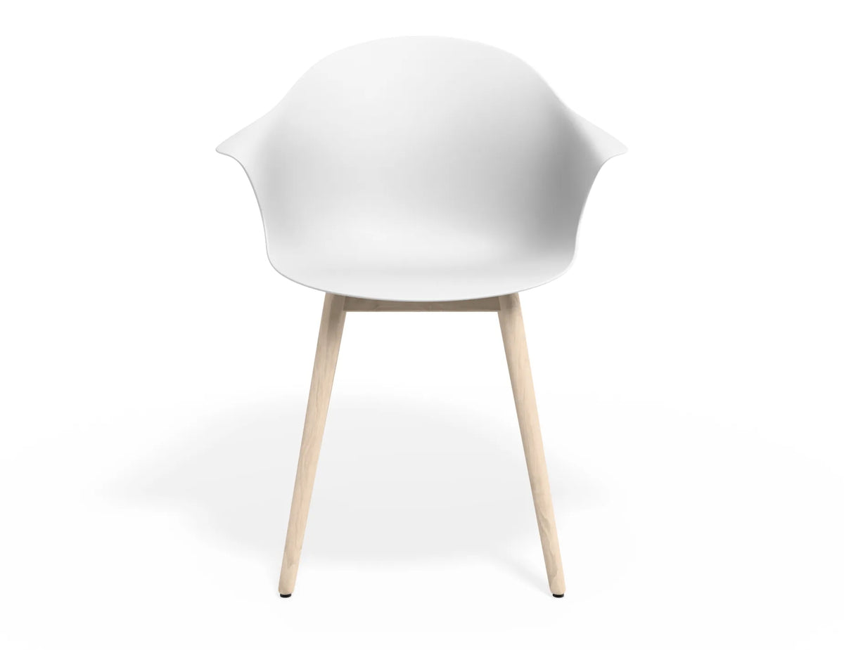 Pebble Beechwood Base Dining Armchair