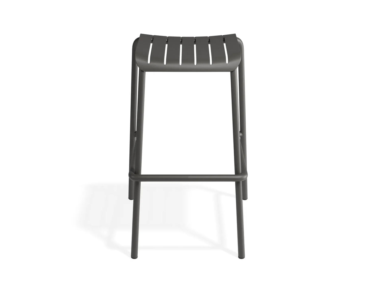 Roku Outdoor Backless Bar Stool