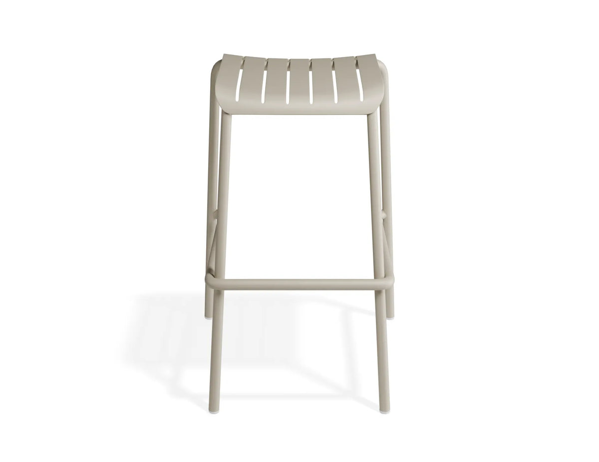 Roku Outdoor Backless Bar Stool