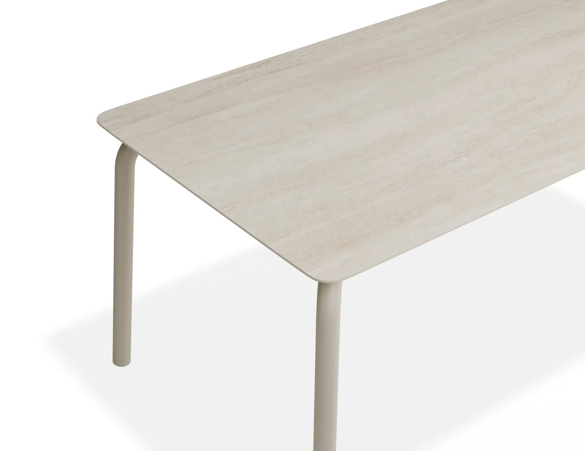 Roku 160cm Outdoor Dining Table with Ceramic Top
