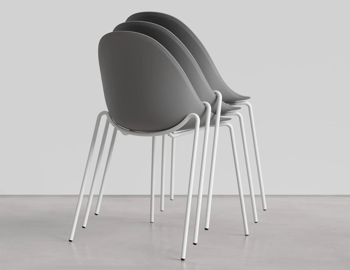 Pebble Pyramid Base Dining Chair