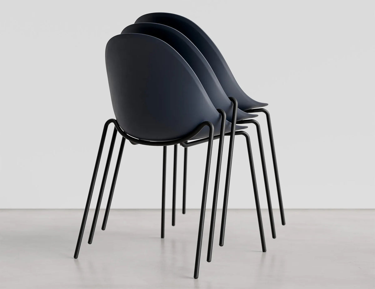Pebble Beechwood Base Dining Chair