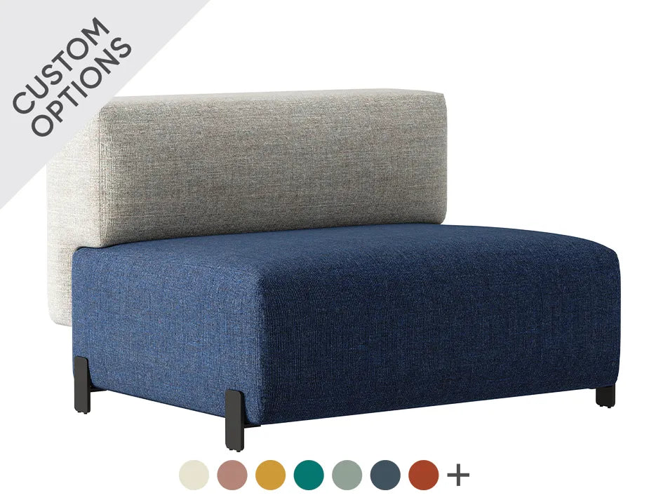 Quest Armless Sofa Section