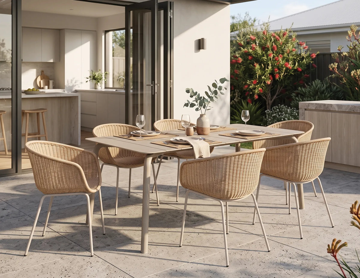 Roku 160cm Outdoor Dining Table