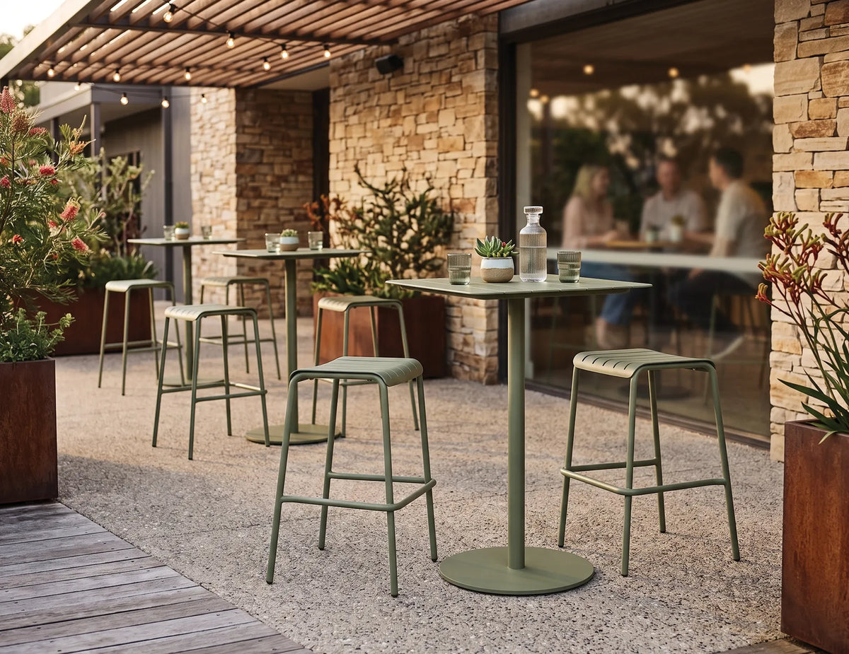 Roku 65cm Outdoor Bar Table