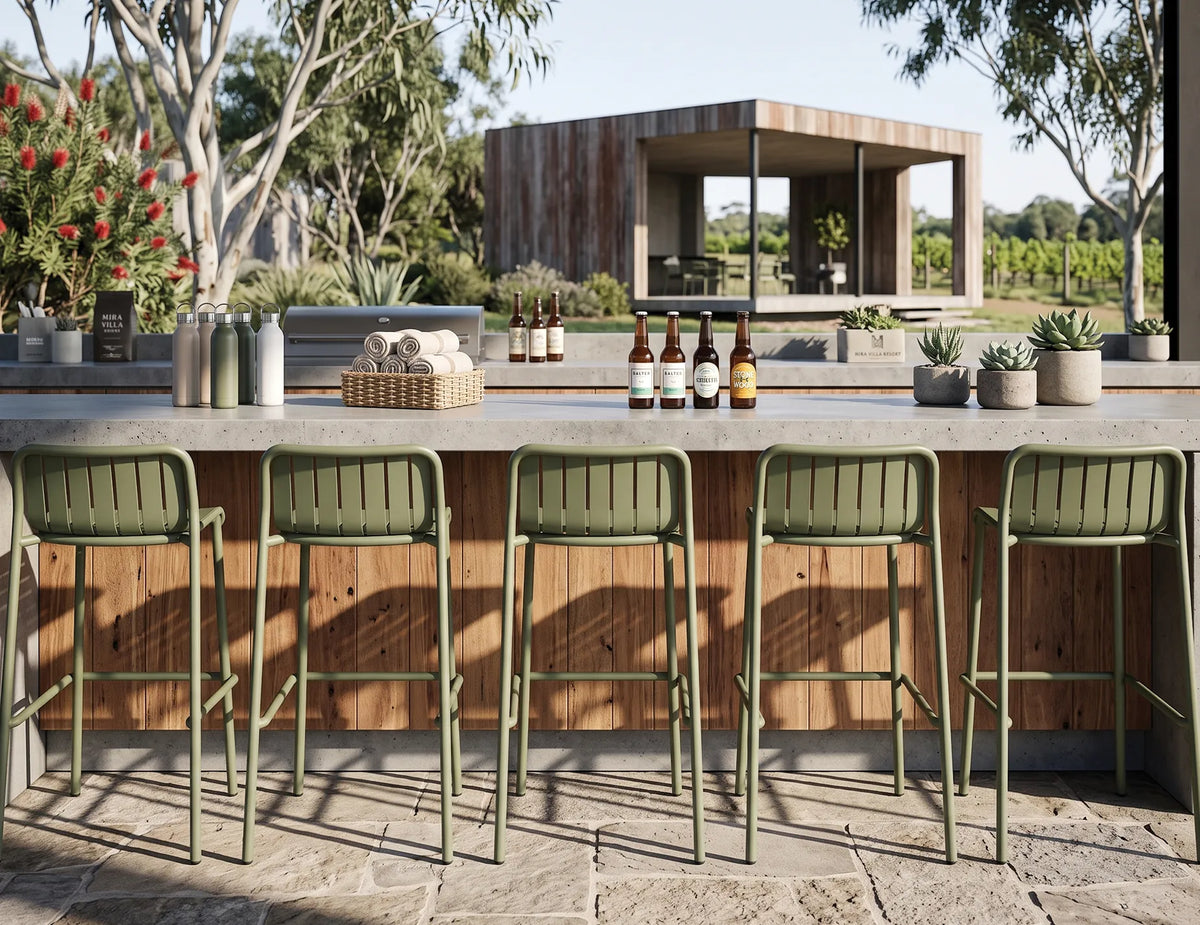 Roku Outdoor Bar Stool
