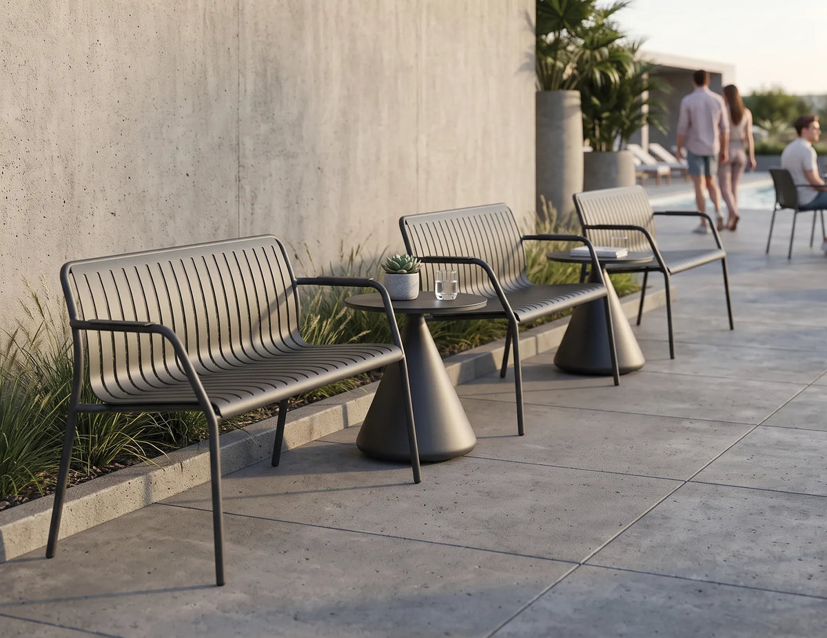 Roku 125cm Garden Bench