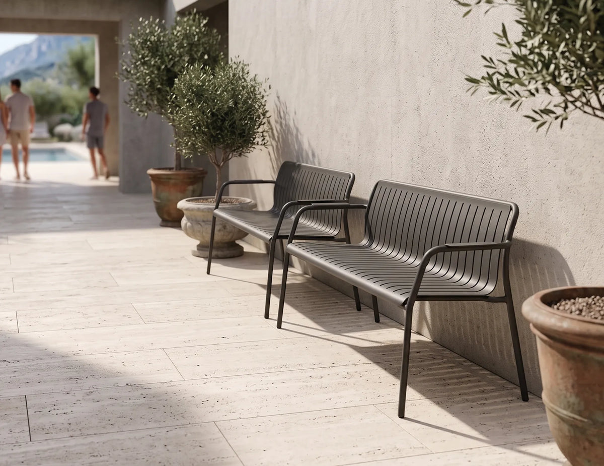 Roku 125cm Garden Bench
