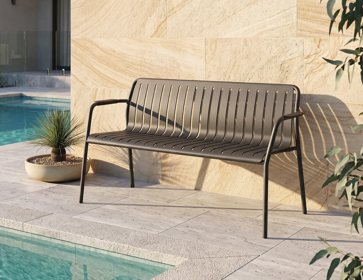 Roku 125cm Garden Bench