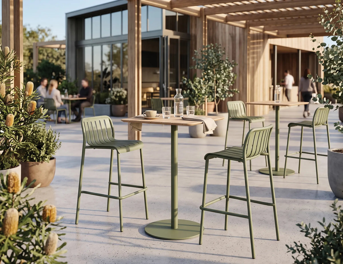 Roku 65cm Outdoor Bar Table