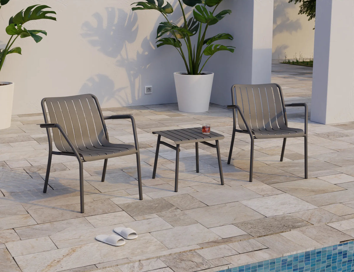 Roku Outdoor Low Stool
