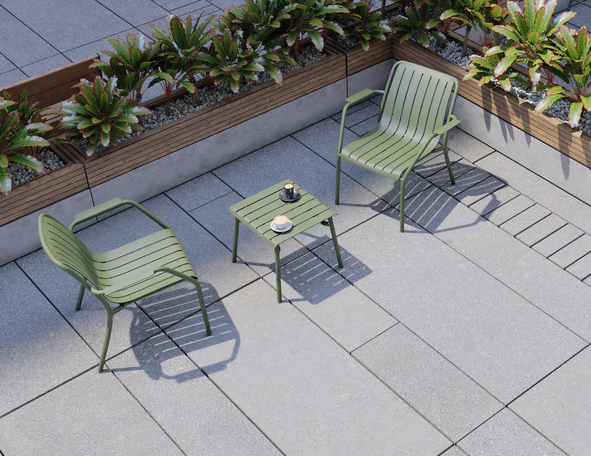 Roku Outdoor Low Stool