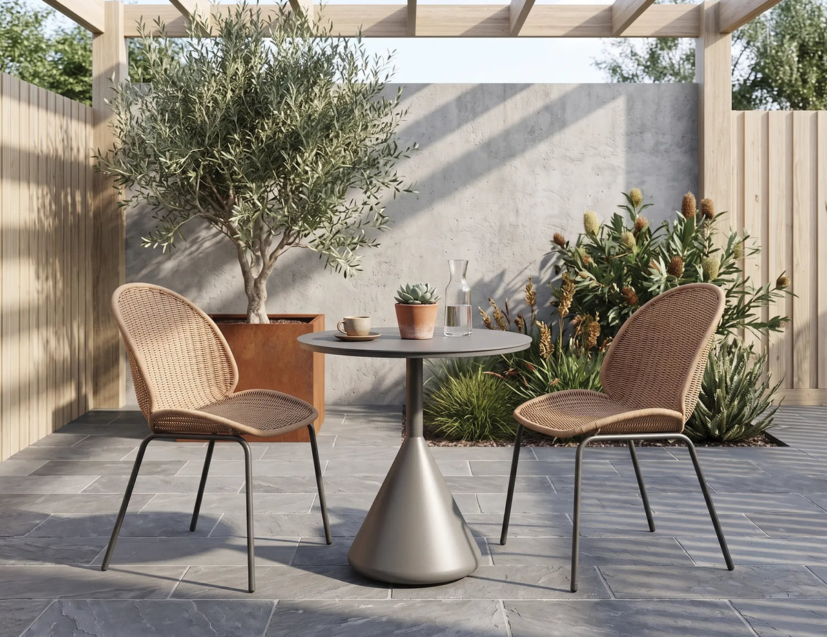 Kora 71cm Outdoor Round Cafe Table