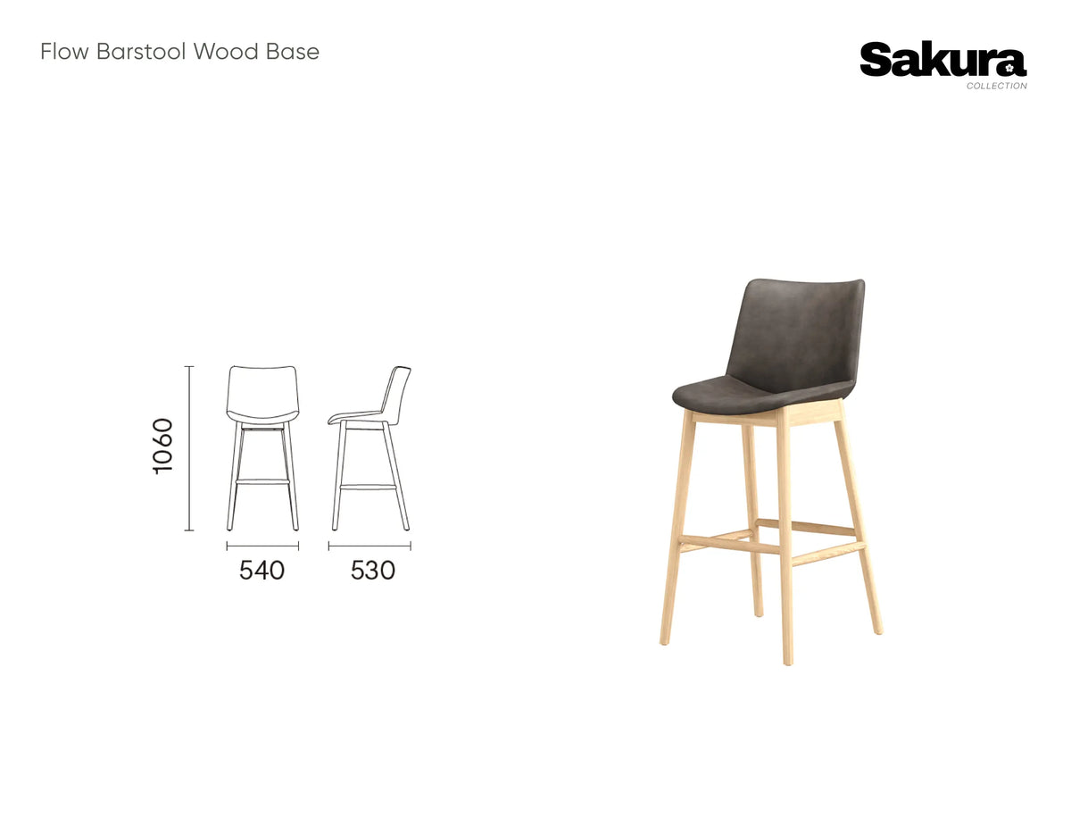 Flow Bar Stool