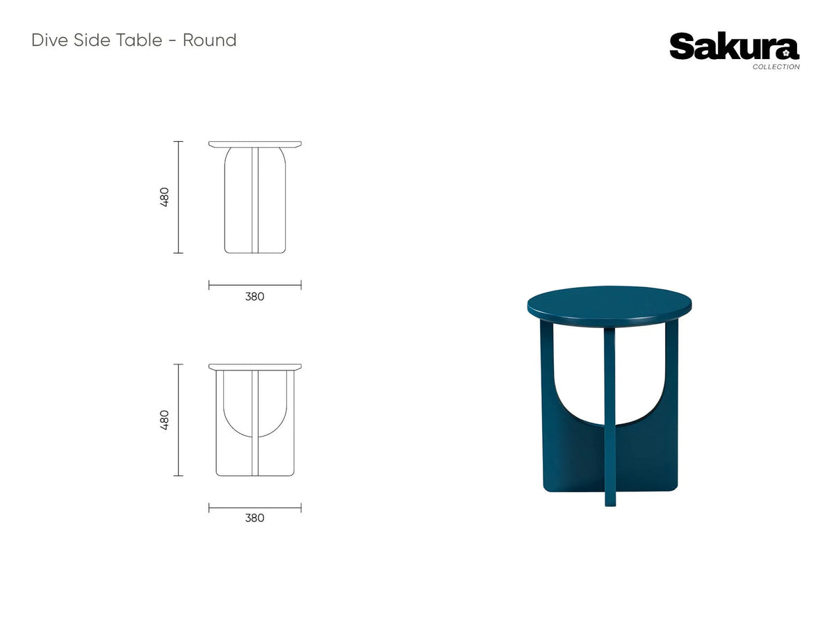 Dive Square Side Table