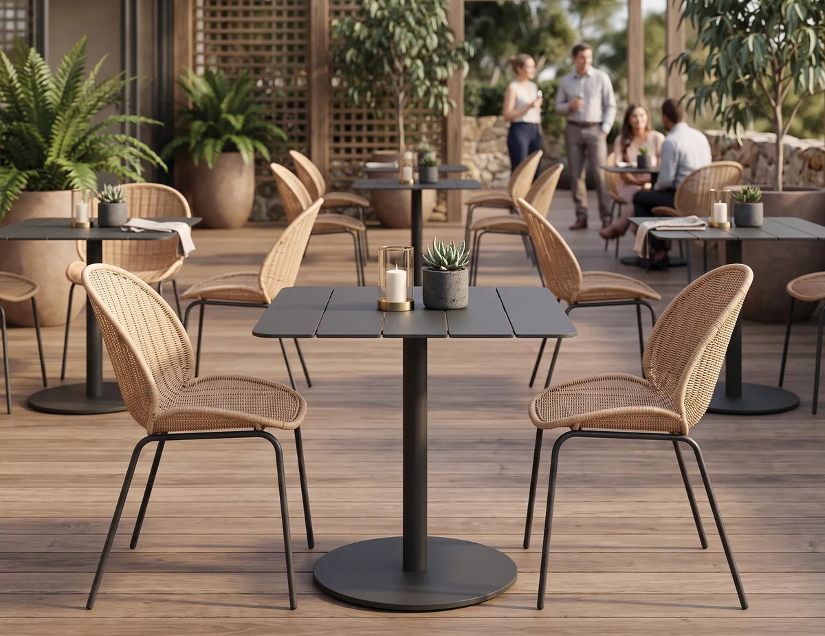 Roku 75cm Outdoor Cafe Table