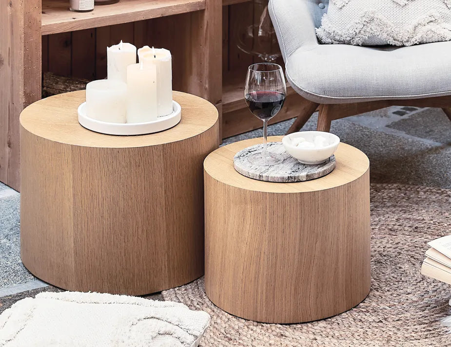 Stump Coffee Table Set