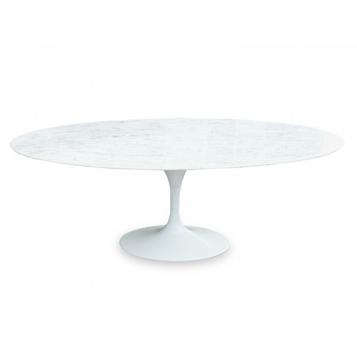 Hutton 200cm Oval Marble Dining Table