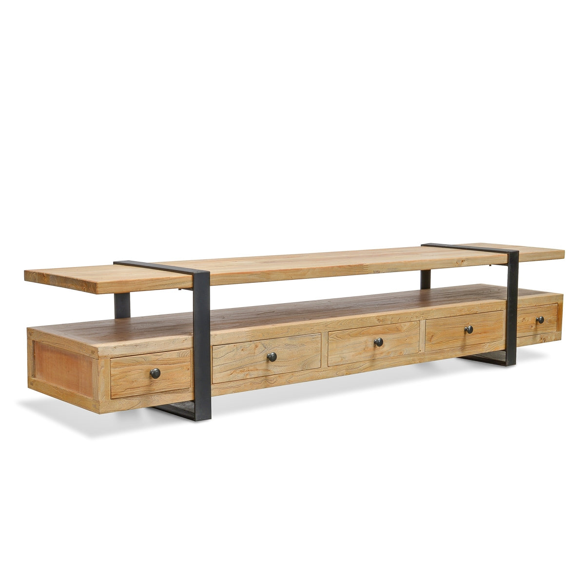 Millford 220cm Lowline TV Entertainment Unit