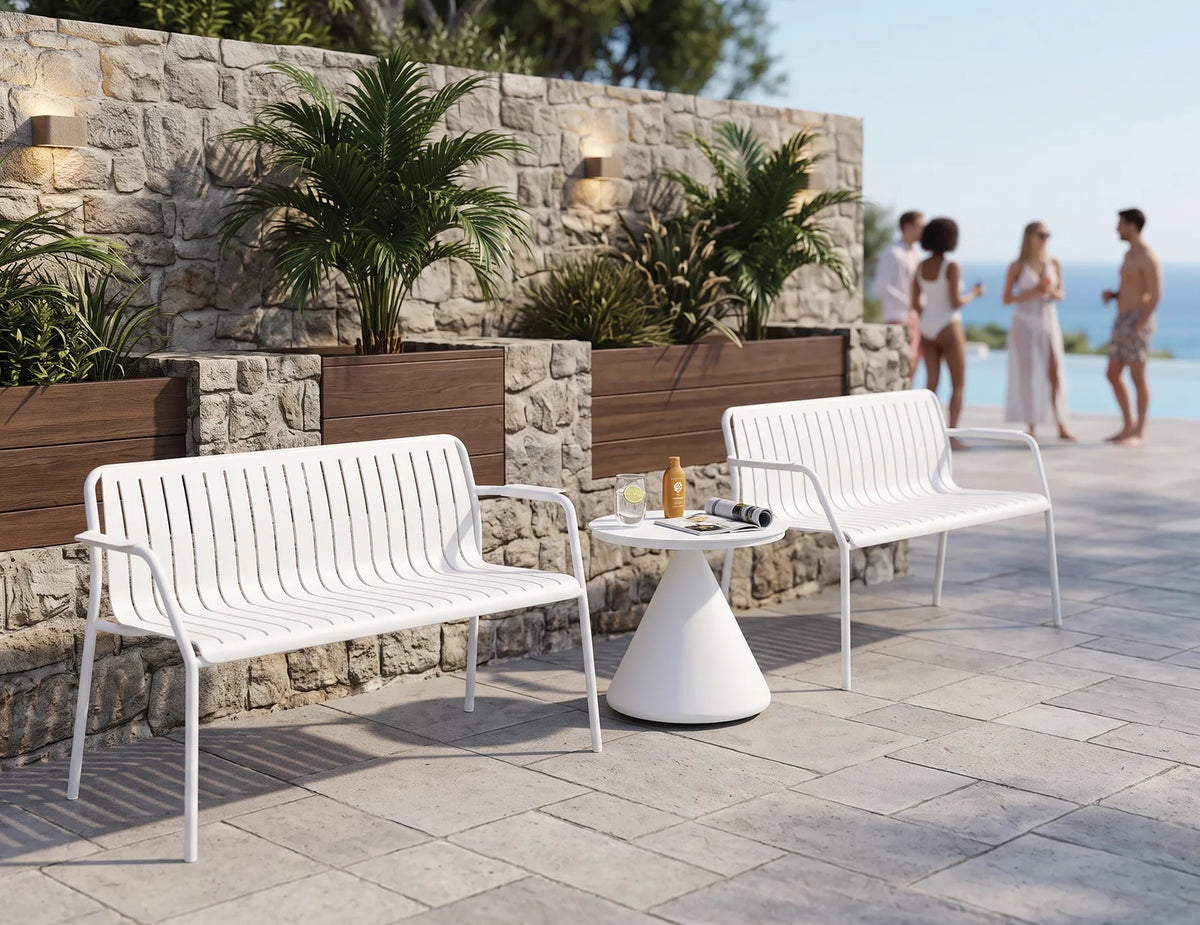 Roku 125cm Garden Bench