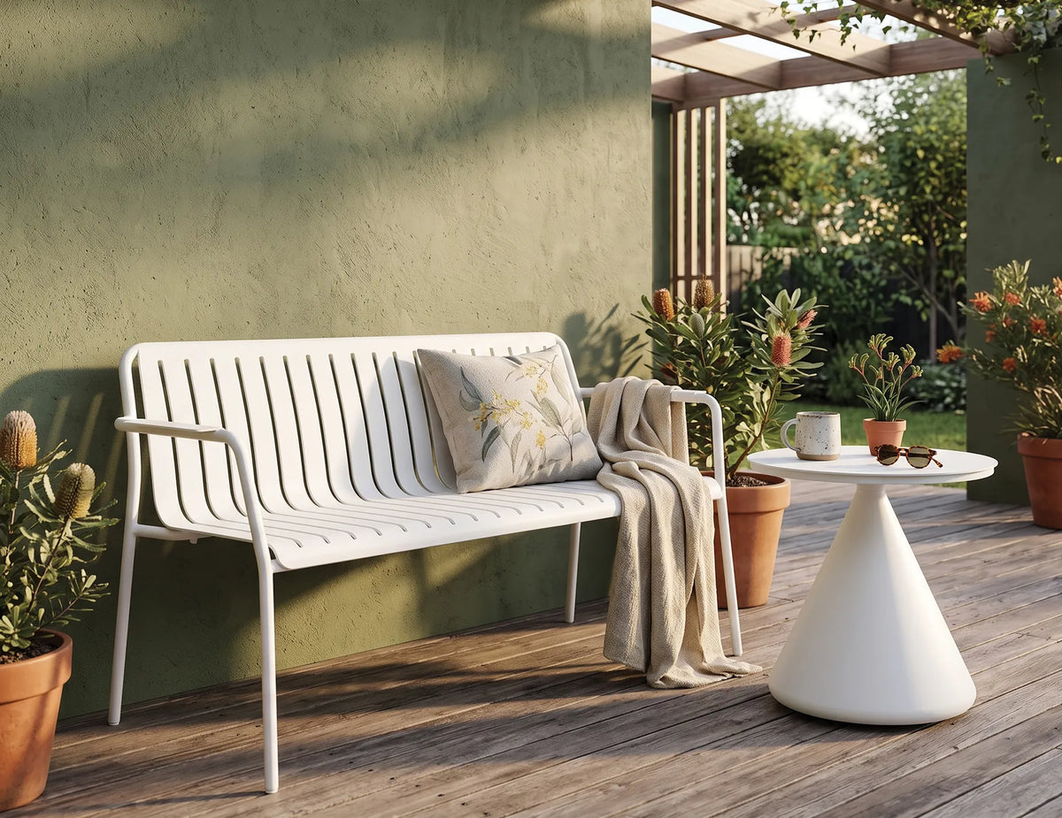 Roku 125cm Garden Bench