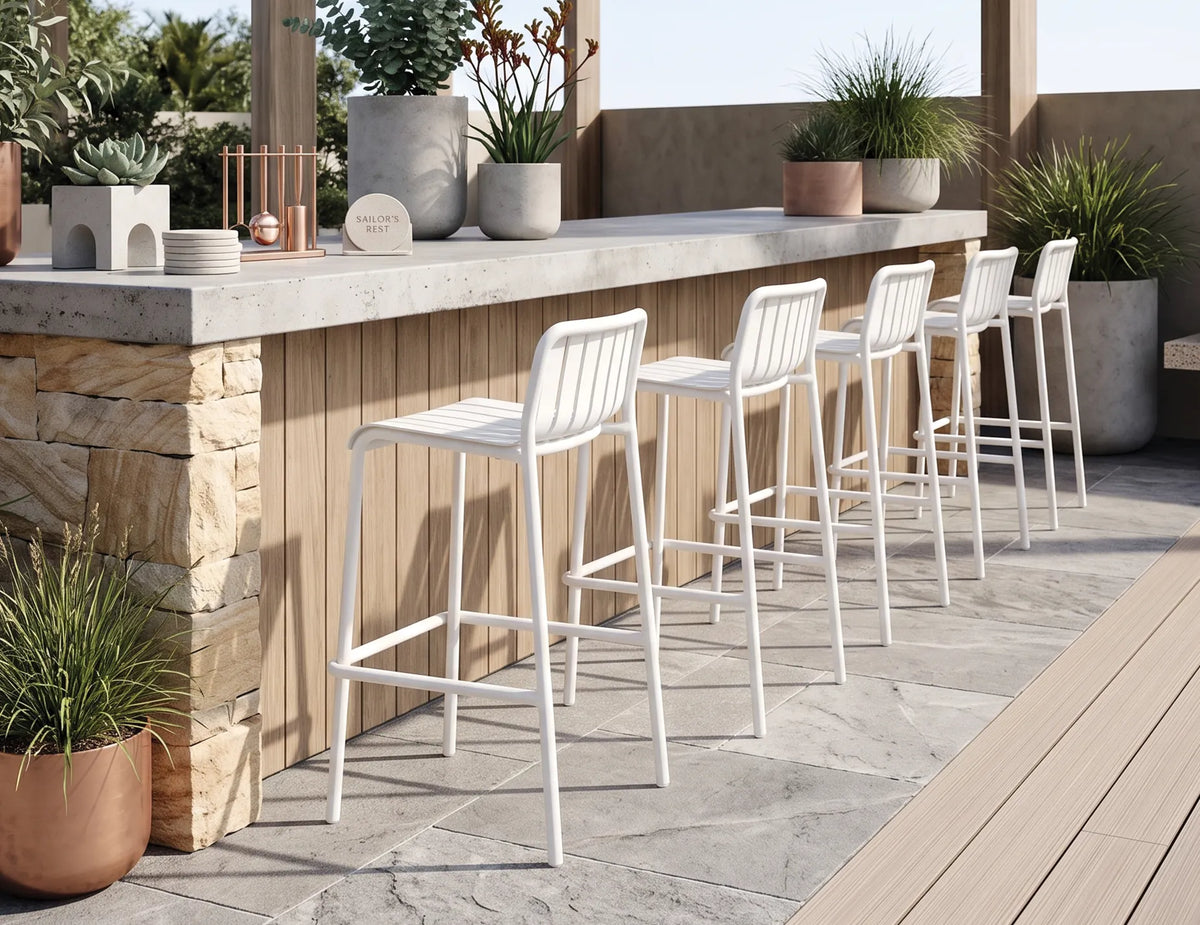 Roku Outdoor Bar Stool