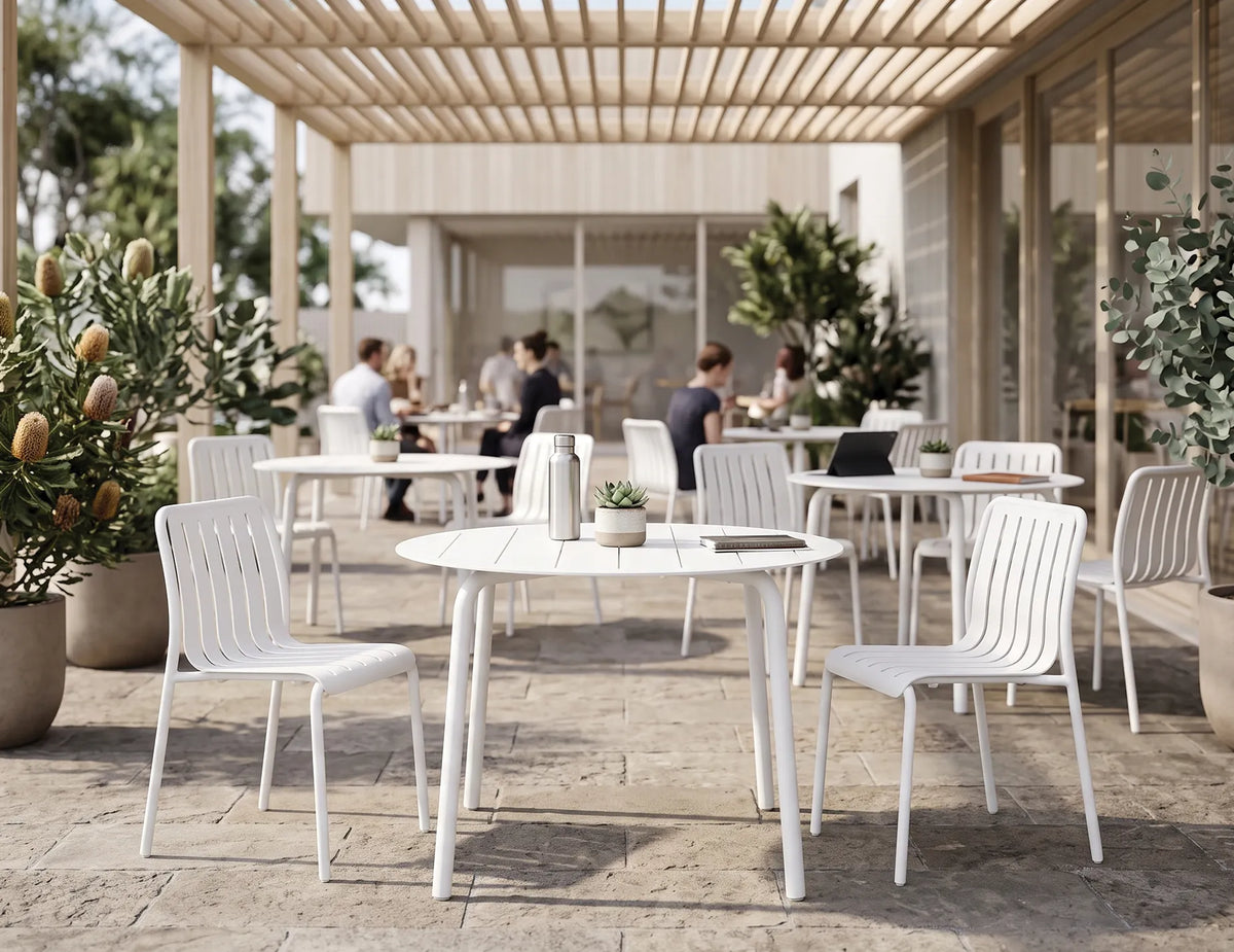 Roku 120cm Outdoor Round Dining Table