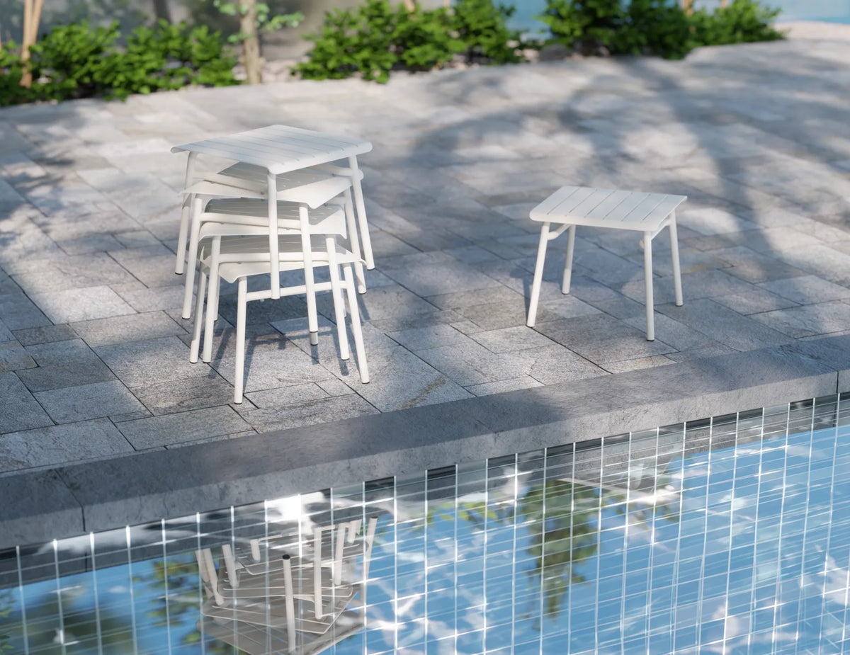 Roku Outdoor Low Stool