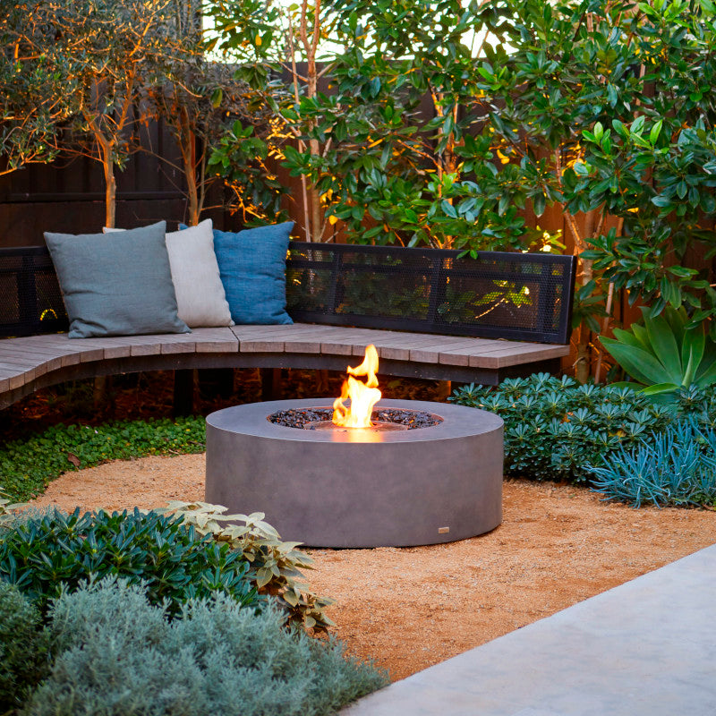 Ark 40 ethanol fire pit table bench