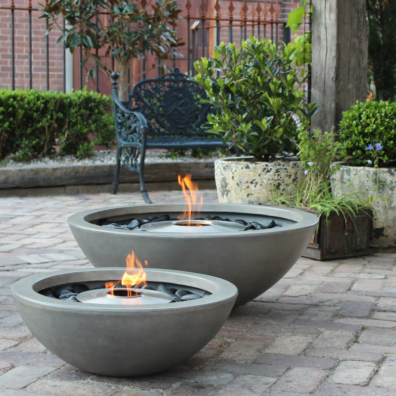 Mix 850 ethanol fire pit bowl garden