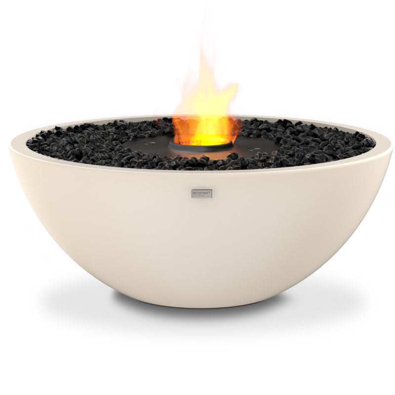 Mix 850 ethanol fire pit bowl bone black
