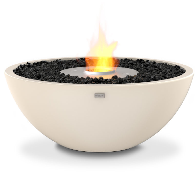 Mix 850 ethanol fire pit bowl bone