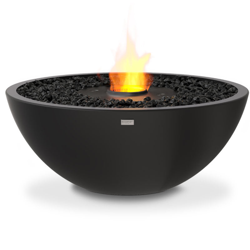 Mix 850 ethanol fire pit bowl graphite black